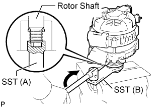 Lexus Is250, Is220D. Gse20 Ale20.2Ad-Fhv Charging.Charging System.Generator  Disassembly