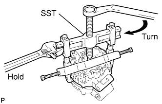Lexus Is250, Is220D. Gse20 Ale20.2Ad-Fhv Charging.Charging System.Generator  Disassembly