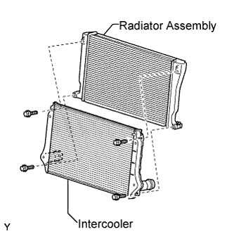 Lexus Is250, Is220D. Gse20 Ale20.2Ad-Fhv Cooling.Cooling System.Radiator  Installation