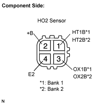 Lexus Is250, Is220D. Gse20 Ale20.4Gr-Fse Engine Control System.Sfi System.
Dtc
  P0037  Oxygen Sensor Heater Control Circuit Low (Bank 1 Sensor 2)