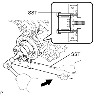Lexus Is250, Is220D. Gse20 Ale20.4Gr-Fse Engine Mechanical.Engine.Engine Front Oil Seal  Removal
