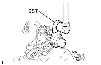 Lexus Is250, Is220D. Gse20 Ale20.4Gr-Fse Fuel.Fuel System.Fuel Pressure Pulsation Damper  Removal