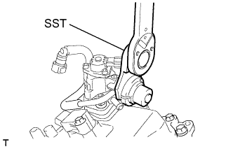 Lexus Is250, Is220D. Gse20 Ale20.4Gr-Fse Engine Control System.Sfi System.Knock Sensor  Installation