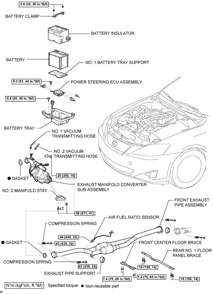 Lexus Is250, Is220D. Gse20 Ale20.2Ad-Fhv Intake.Intake Air Control System.Turbocharger  Components