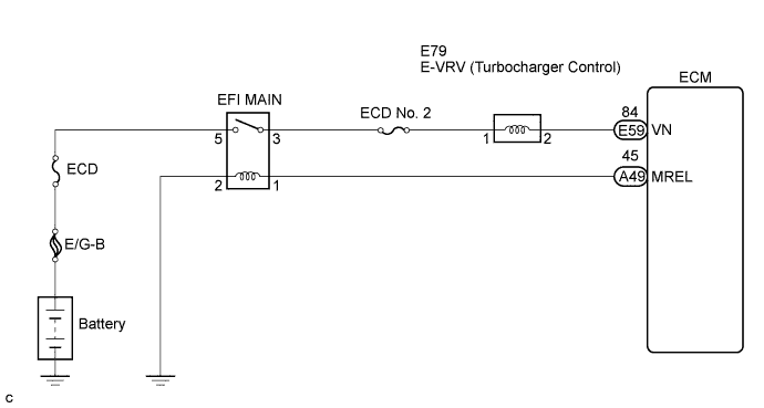 Lexus Is250, Is220D. Gse20 Ale20.2Ad-Fhv Engine Control System.Ecd System.
Dtc
  P0045  Turbocharger / Supercharger Boost Control Solenoid Circuit / Open