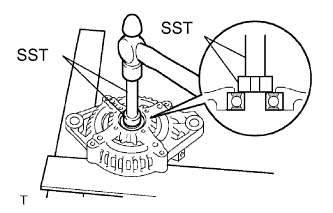 Lexus Is250, Is220D. Gse20 Ale20.4Gr-Fse Charging.Charging System.Generator  Disassembly