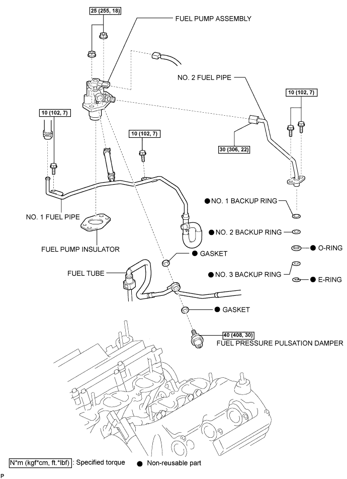 Lexus Is250, Is220D. Gse20 Ale20.4Gr-Fse Lubrication.Lubrication System.Oil Pump  Components