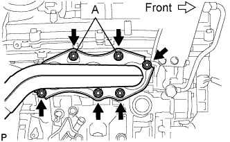 Lexus Is250, Is220D. Gse20 Ale20.4Gr-Fse Lubrication.Lubrication System.Oil Pump  Installation