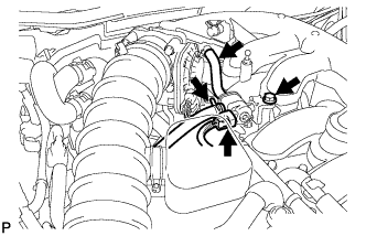 Lexus Is250, Is220D. Gse20 Ale20.4Gr-Fse Emission Control.Emission Control System.Vacuum Switching Valve (For Evap)  Removal