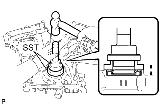 Lexus Is250, Is220D. Gse20 Ale20.4Gr-Fse Lubrication.Lubrication System.Oil Pump  Installation