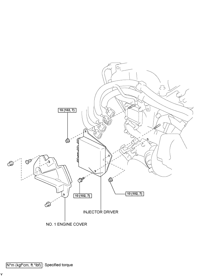 Lexus Is250, Is220D. Gse20 Ale20.4Gr-Fse Fuel.Fuel System.Injector Driver  Components
