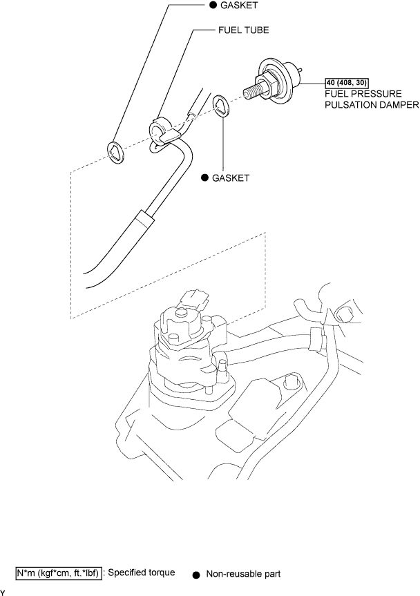 Lexus Is250, Is220D. Gse20 Ale20.4Gr-Fse Fuel.Fuel System.Fuel Pressure Pulsation Damper  Components