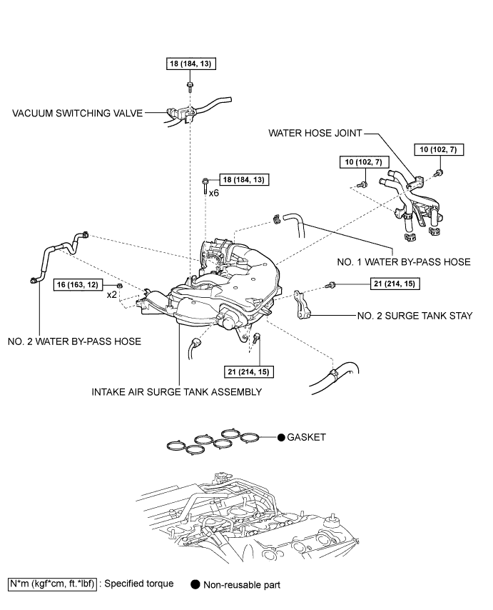 Lexus Is250, Is220D. Gse20 Ale20.4Gr-Fse Lubrication.Lubrication System.Oil Pump  Components
