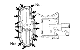 Lexus Is250, Is220D. Gse20 Ale20.4Gr-Fse Lubrication.Lubrication System.Oil Pump  Removal