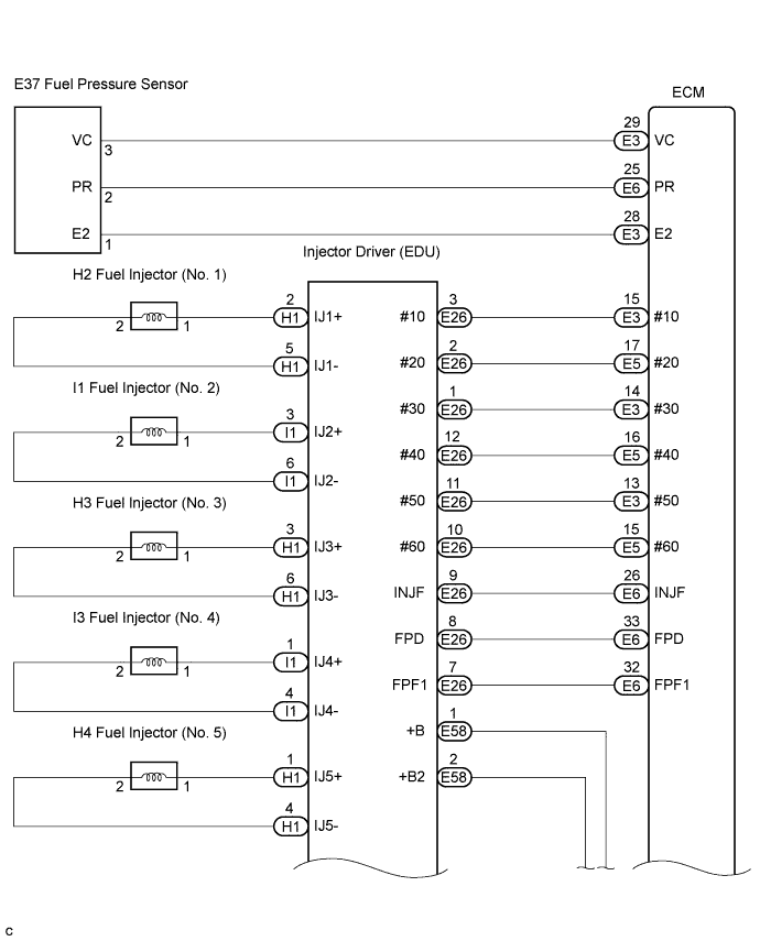 Lexus Is250, Is220D. Gse20 Ale20.4Gr-Fse Fuel.Fuel System.Fuel System System Diagram