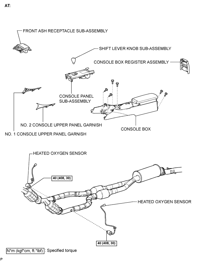 Lexus Is250, Is220D. Gse20 Ale20.4Gr-Fse Emission Control.Emission Control System.Heated Oxygen Sensor (For Sensor 2)  Components