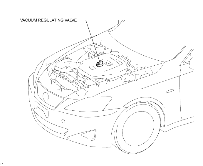 Lexus Is250, Is220D. Gse20 Ale20.2Ad-Fhv Intake.Intake Air Control System.Intake Air Control System  Parts Location