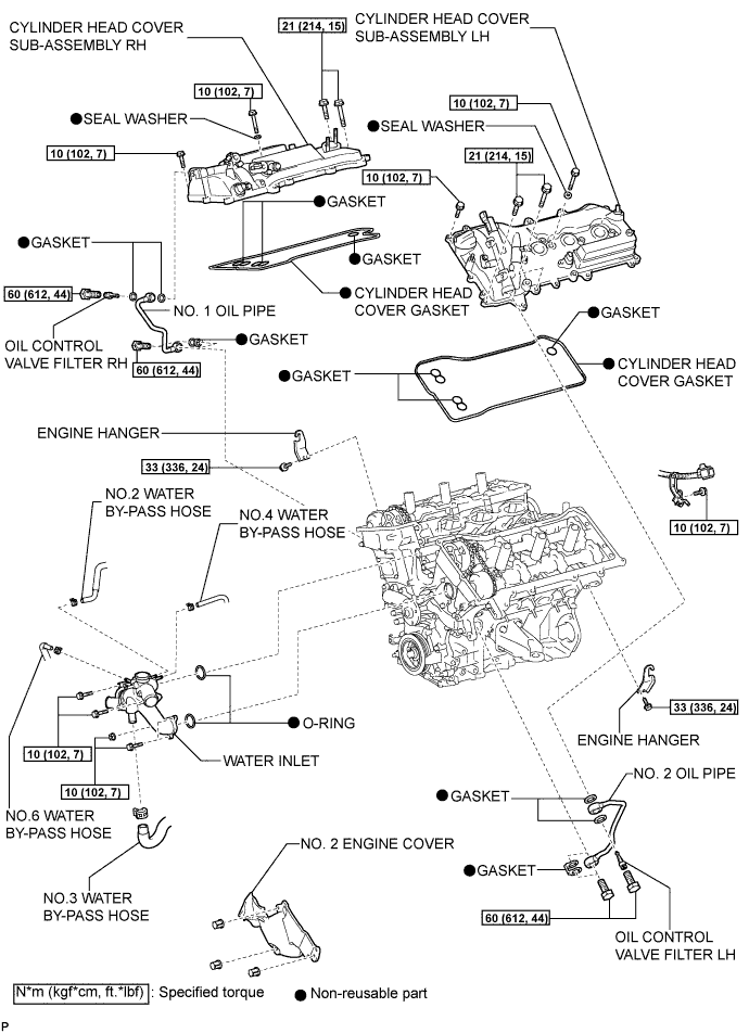 Lexus Is250, Is220D. Gse20 Ale20.4Gr-Fse Lubrication.Lubrication System.Oil Pump  Components