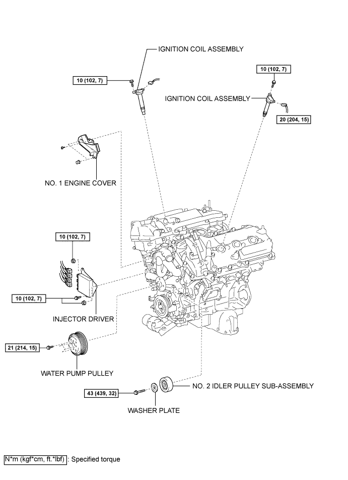 Lexus Is250, Is220D. Gse20 Ale20.4Gr-Fse Lubrication.Lubrication System.Oil Pump  Components