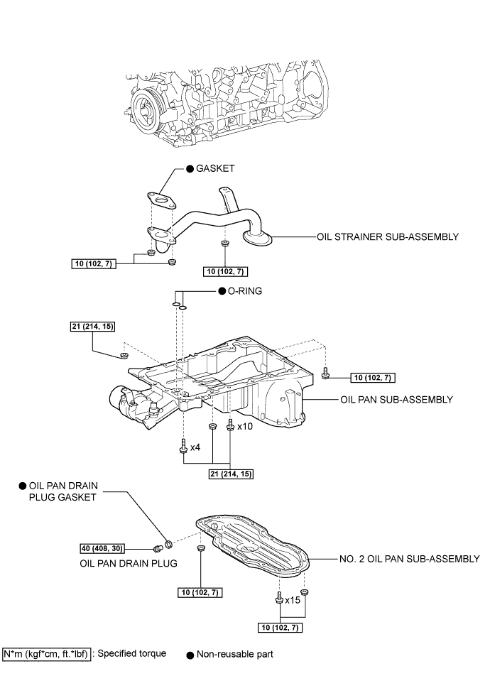 Lexus Is250, Is220D. Gse20 Ale20.4Gr-Fse Lubrication.Lubrication System.Oil Pump  Components
