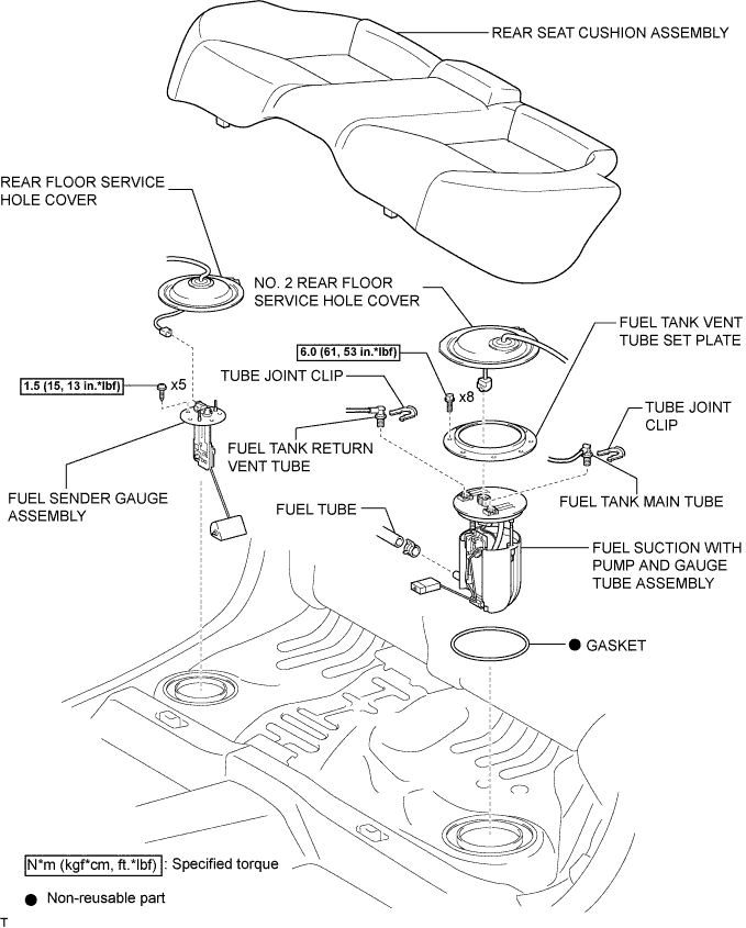 Lexus Is250, Is220D. Gse20 Ale20.4Gr-Fse Fuel.Fuel System.Fuel Tank  Components