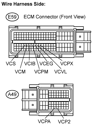 Lexus Is250, Is220D. Gse20 Ale20.2Ad-Fhv Engine Control System.Ecd System.Ecd System  Vc Output Circuit