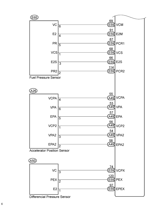 Lexus Is250, Is220D. Gse20 Ale20.2Ad-Fhv Engine Control System.Ecd System.Ecd System Vc Output Circuit