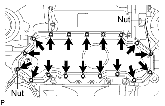 Lexus Is250, Is220D. Gse20 Ale20.2Ad-Fhv Lubrication.Lubrication System.Oil Pump  Removal
