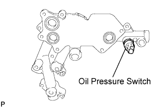 Lexus Is250, Is220D. Gse20 Ale20.2Ad-Fhv Lubrication.Lubrication System.Engine Oil Cooler  Removal