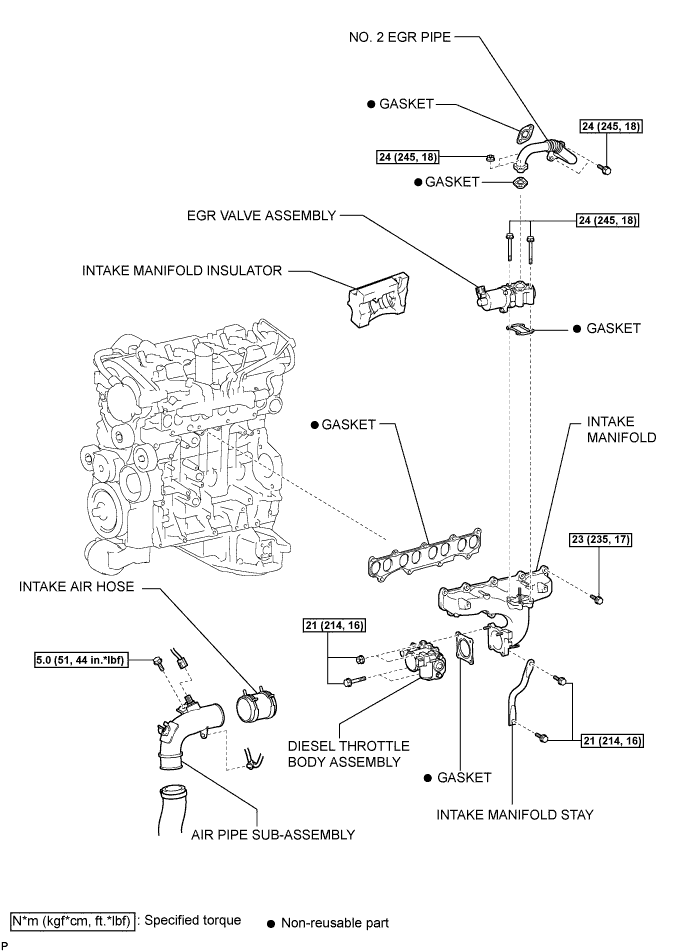 Lexus Is250, Is220D. Gse20 Ale20.2Ad-Fhv Engine Mechanical.Engine.Engine Assembly Components