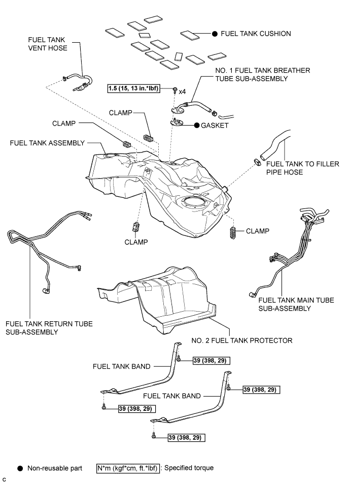 Lexus Is250, Is220D. Gse20 Ale20.2Ad-Fhv Fuel.Fuel System.Fuel Tank  Components