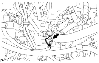 Lexus Is250, Is220D. Gse20 Ale20.2Ad-Fhv Emission Control.Emission Control System.Exhaust Fuel Addition Injector  Removal