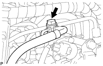 Lexus Is250, Is220D. Gse20 Ale20.2Ad-Fhv Emission Control.Emission Control System.Exhaust Fuel Addition Injector  Removal