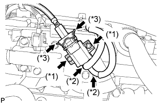 Lexus Is250, Is220D. Gse20 Ale20.2Ad-Fhv Emission Control.Emission Control System.Vacuum Switching Valve  Installation