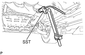 Lexus Is250, Is220D. Gse20 Ale20.2Ad-Fhv Emission Control.Emission Control System.Air Fuel Ratio Sensor  Installation