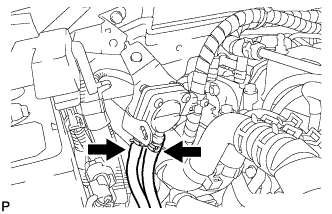 Lexus Is250, Is220D. Gse20 Ale20.2Ad-Fhv Emission Control.Emission Control System.Differential Pressure Sensor  Removal