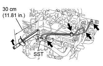 Lexus Is250, Is220D. Gse20 Ale20.2Ad-Fhv Fuel.Fuel System.Fuel Supply Pump  Installation