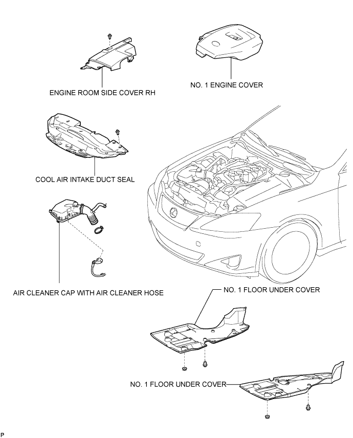 Lexus Is250, Is220D. Gse20 Ale20.2Ad-Fhv Intake.Intake Air Control System.Turbocharger  Components