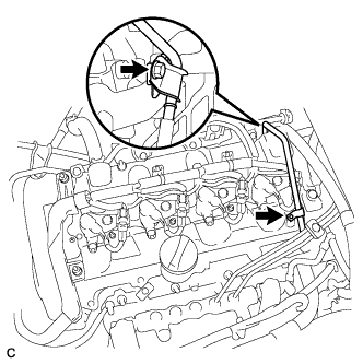 Lexus Is250, Is220D. Gse20 Ale20.2Ad-Fhv Lubrication.Lubrication System.Engine Oil Cooler  Removal