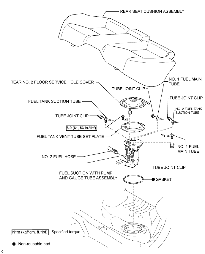 Lexus Is250, Is220D. Gse20 Ale20.2Ad-Fhv Fuel.Fuel System.Fuel Pump  Components