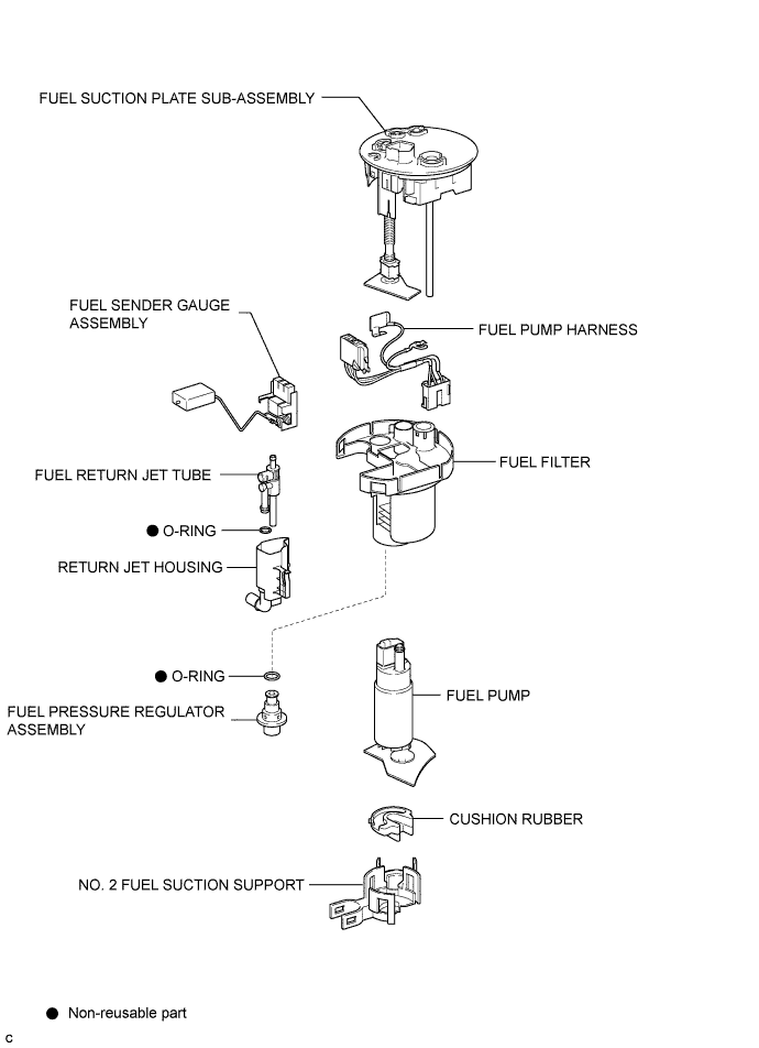 Lexus Is250, Is220D. Gse20 Ale20.2Ad-Fhv Fuel.Fuel System.Fuel Pump  Components
