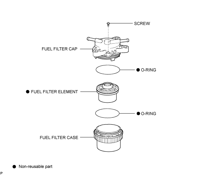 Lexus Is250, Is220D. Gse20 Ale20.2Ad-Fhv Fuel.Fuel System.Fuel Filter  Components