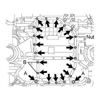 Lexus Is250, Is220D. Gse20 Ale20.2Ad-Fhv Lubrication.Lubrication System.Oil Pump  Installation
