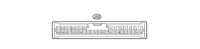 Lexus Is250, Is220D. Gse20 Ale20.2Ad-Fhv Starting.Starting System.Entry And Start System Terminals Of Ecu