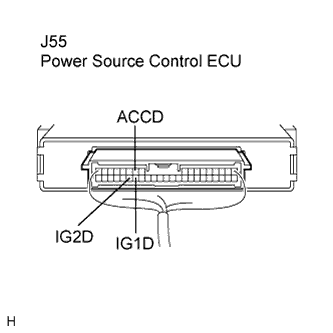 Lexus Is250, Is220D. Gse20 Ale20.2Ad-Fhv Starting.Starting System.Entry And Start System  Power Source Mode Does Not Change To On (Ig And Acc)
