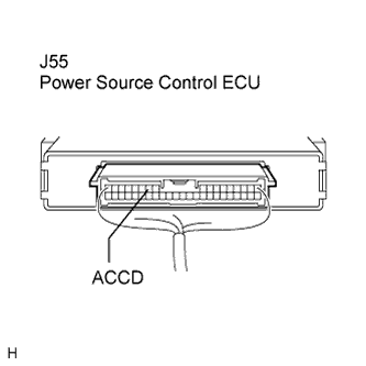 Lexus Is250, Is220D. Gse20 Ale20.4Gr-Fse Starting.Starting System.Entry And Start System  Power Source Mode Does Not Change To On (Acc)
