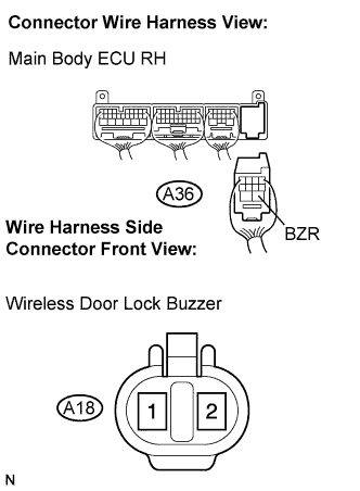 Lexus Is250, Is220D. Gse20 Ale20.Door Lock.Power Door Lock Control System.Wireless Door Lock Control System  Wireless Door Lock Buzzer Circuit