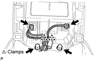 Lexus Is250, Is220D. Gse20 Ale20.Park Assist Monitoring.Clearance Sonar System.Clearance Warning Buzzer  Removal