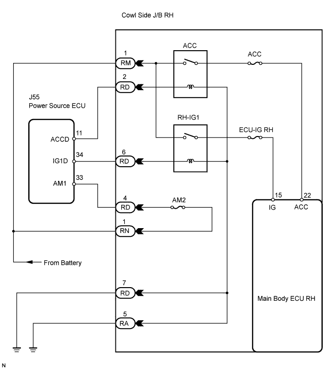 Lexus Is250, Is220D. Gse20 Ale20.Theft Deterrent.Theft Deterrent System (W/ Intrusion Sensor).Theft Deterrent System (W/O Intrusion Sensor)  Ignition Switch Circuit