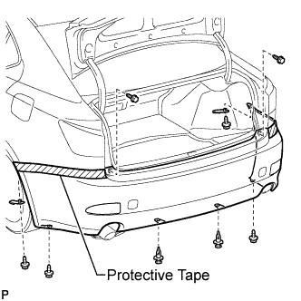 Lexus Is250, Is220D. Gse20 Ale20.Park Assist Monitoring.Clearance Sonar System.Ultrasonic Sensor  Removal